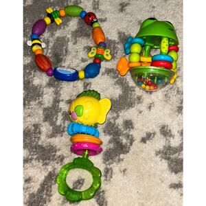 Infantino, Nuby, Fisher-Price Rattles-Teethers